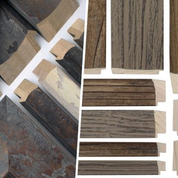 picture of natural wood mounldings