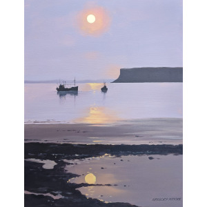 fishing boats at Ballycastle