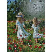 oil painting by Lorna Millar